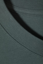 Dark green - Relaxed Midweight T-shirt - 1