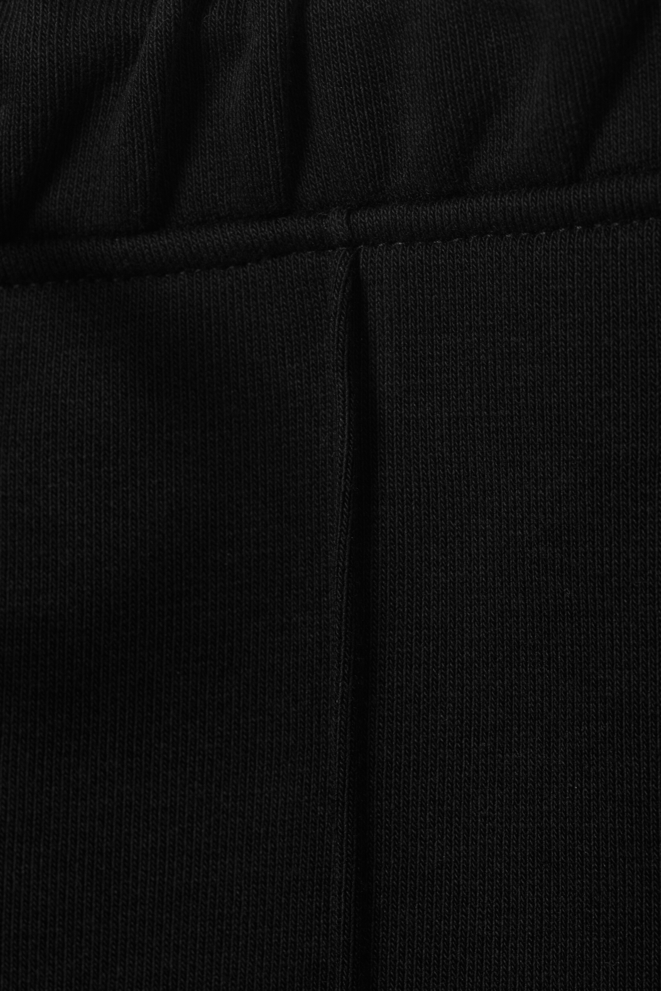 Se større billede: Mid Waist Pintuck Flared Sweatpants - Sort - DAME | H&M DK 5