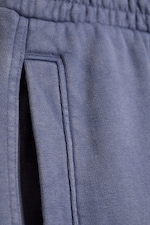 Verwaschenes Blau - Sweatpants mit mittelhohem Bund und geradem Bein - 5