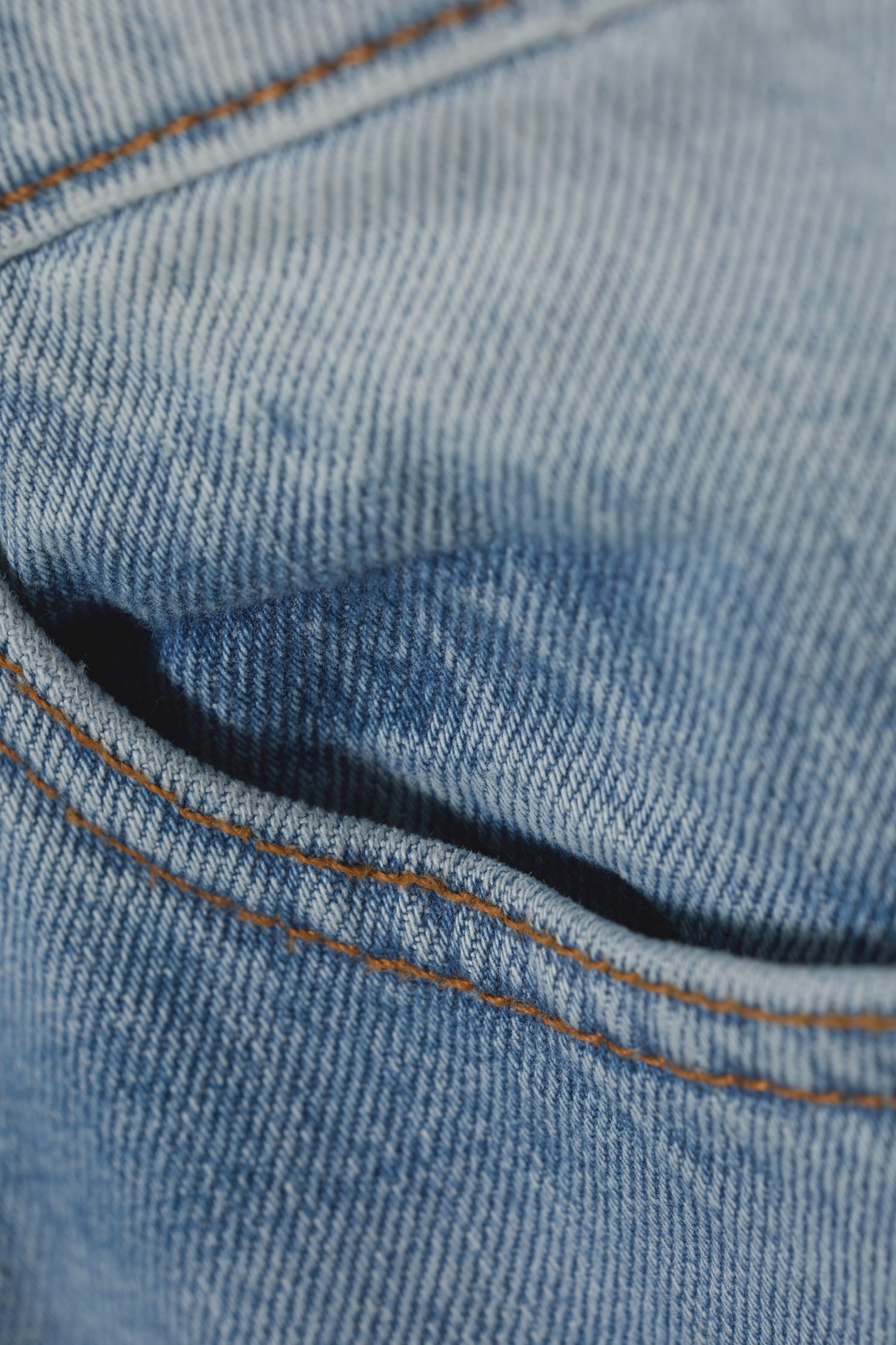 Light stonewash - Ample Low Rise Loose Wide Jeans - 1
