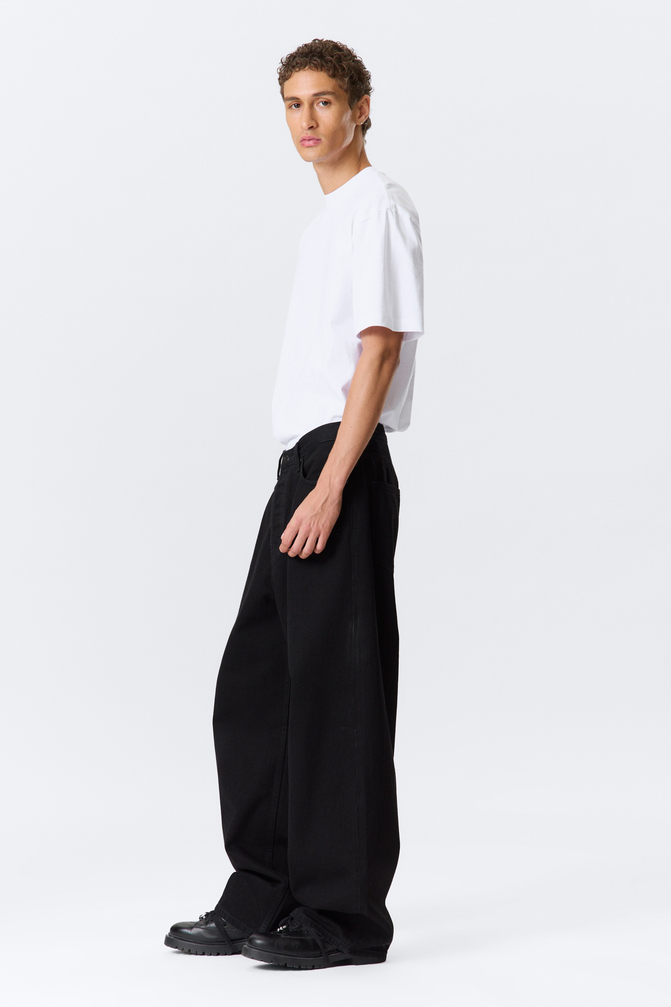 Visualizza immagine più grande: Jeans Astro baggy con vestibilità loose - Lavaggio nero – Nero - UOMO | H&M IT 8