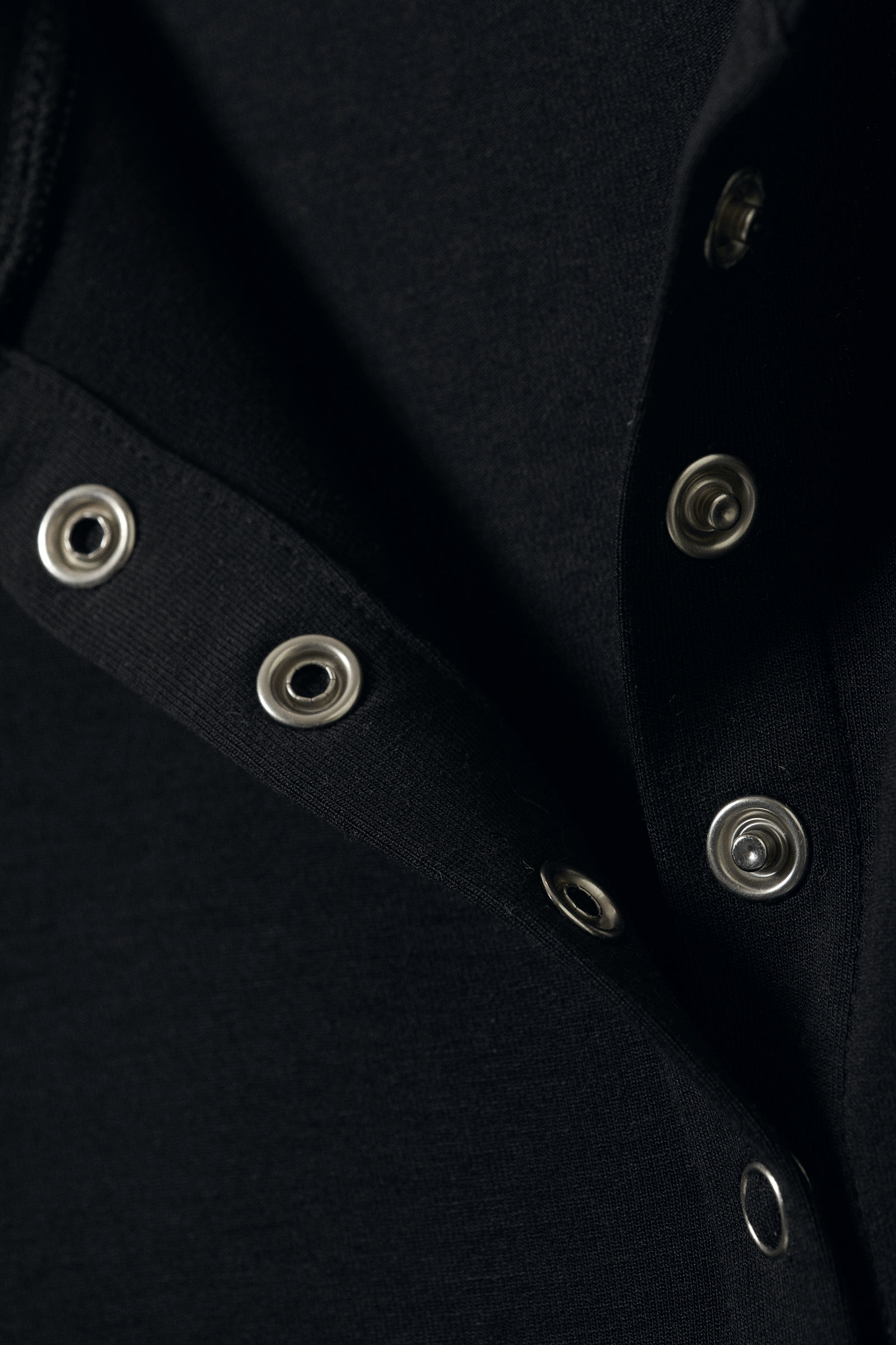 slim long-sleeved buttoned cardigan - Black | Weekday EU