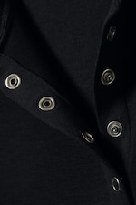 Black - Slim Long-Sleeved Buttoned Cardigan - 5