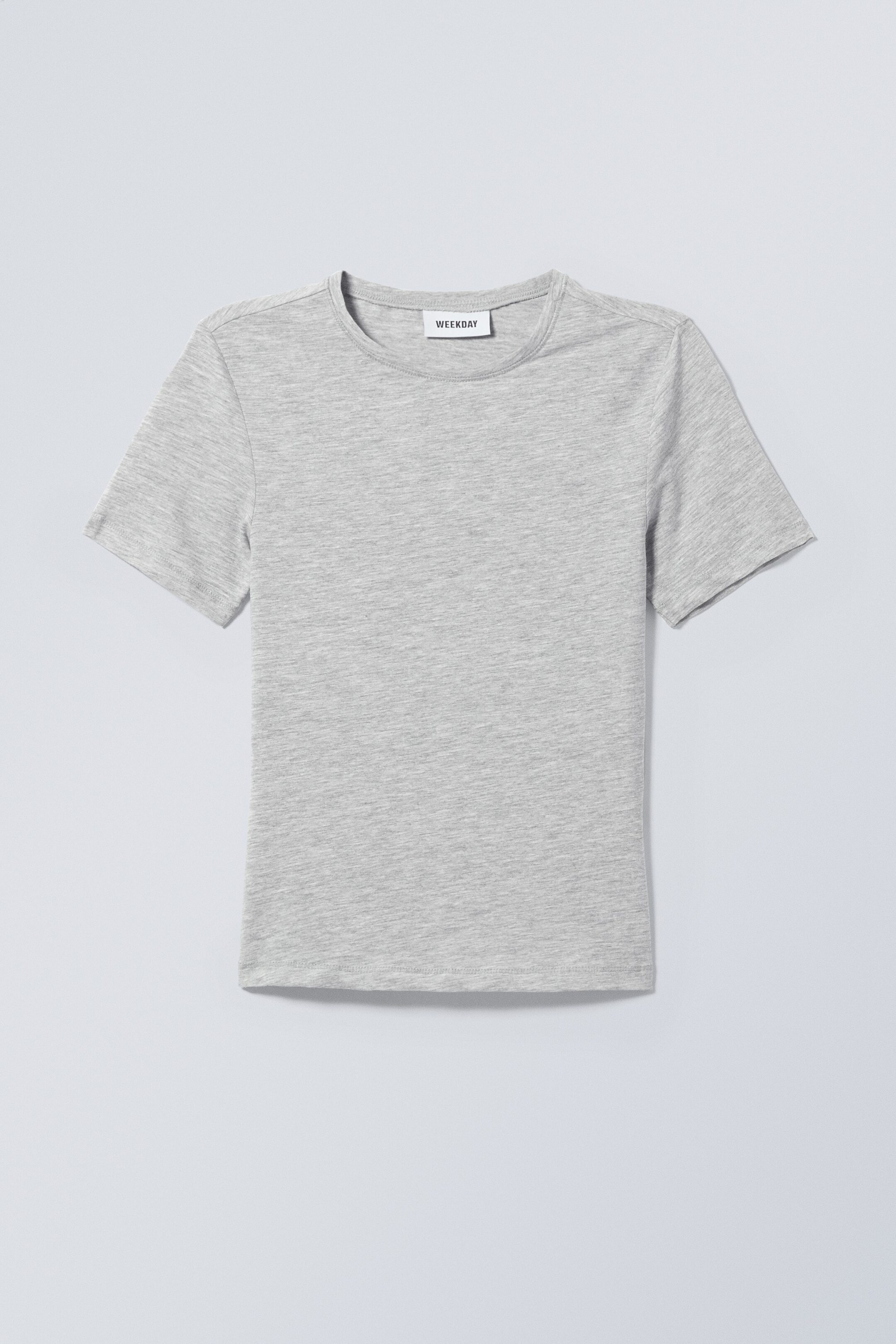 Vis større bilde: Smal T-skjorte - Grå - DAME | H&M NO 1
