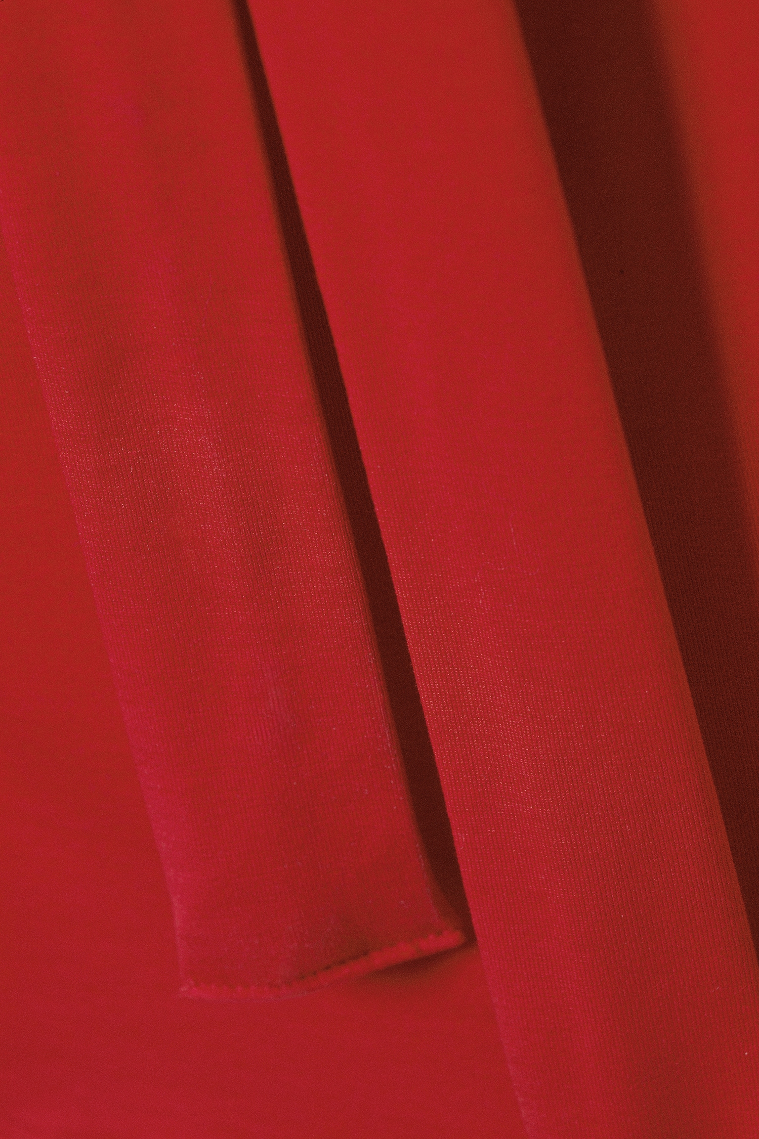 Haut à nouer asymétrique Lyocell - Rouge/Gris rayé/Grey & White Stripe/Rouge/Noir - 6