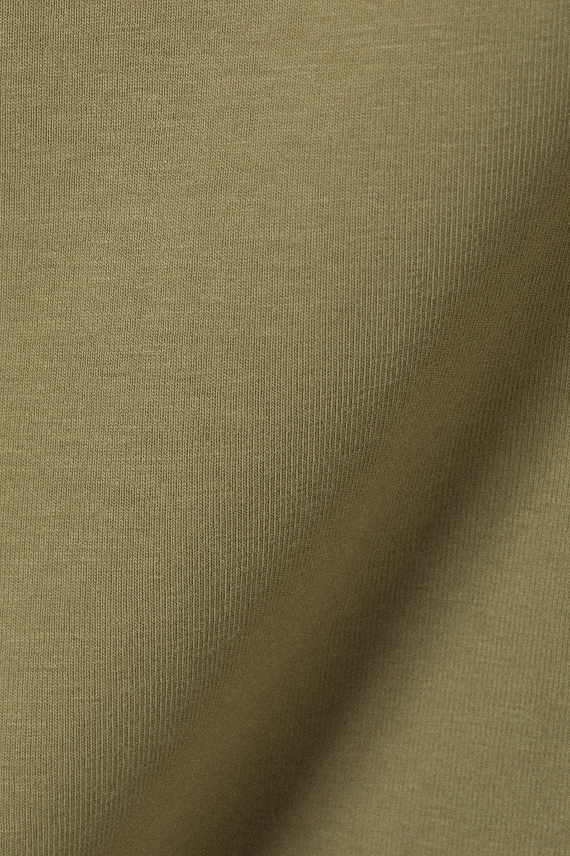 Khaki Green - Fitted Strappy Scoop Neck Singlet - 4