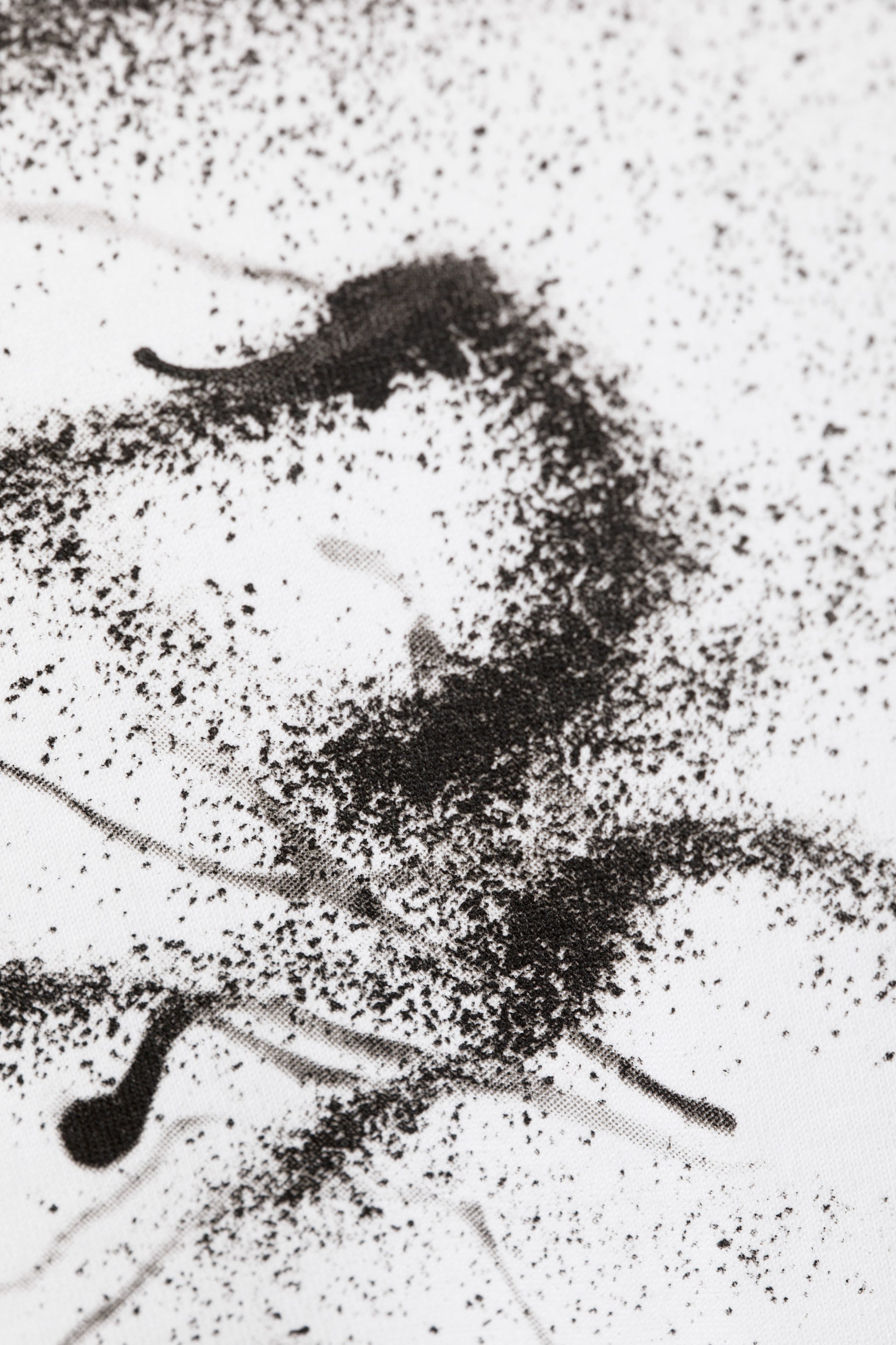 White - Big Mess - Great Boxy Graphic Long Sleeve T-shirt - 2