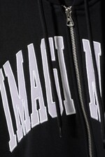 Imaginary - Oversized Graphic Zip Hoodie - 1