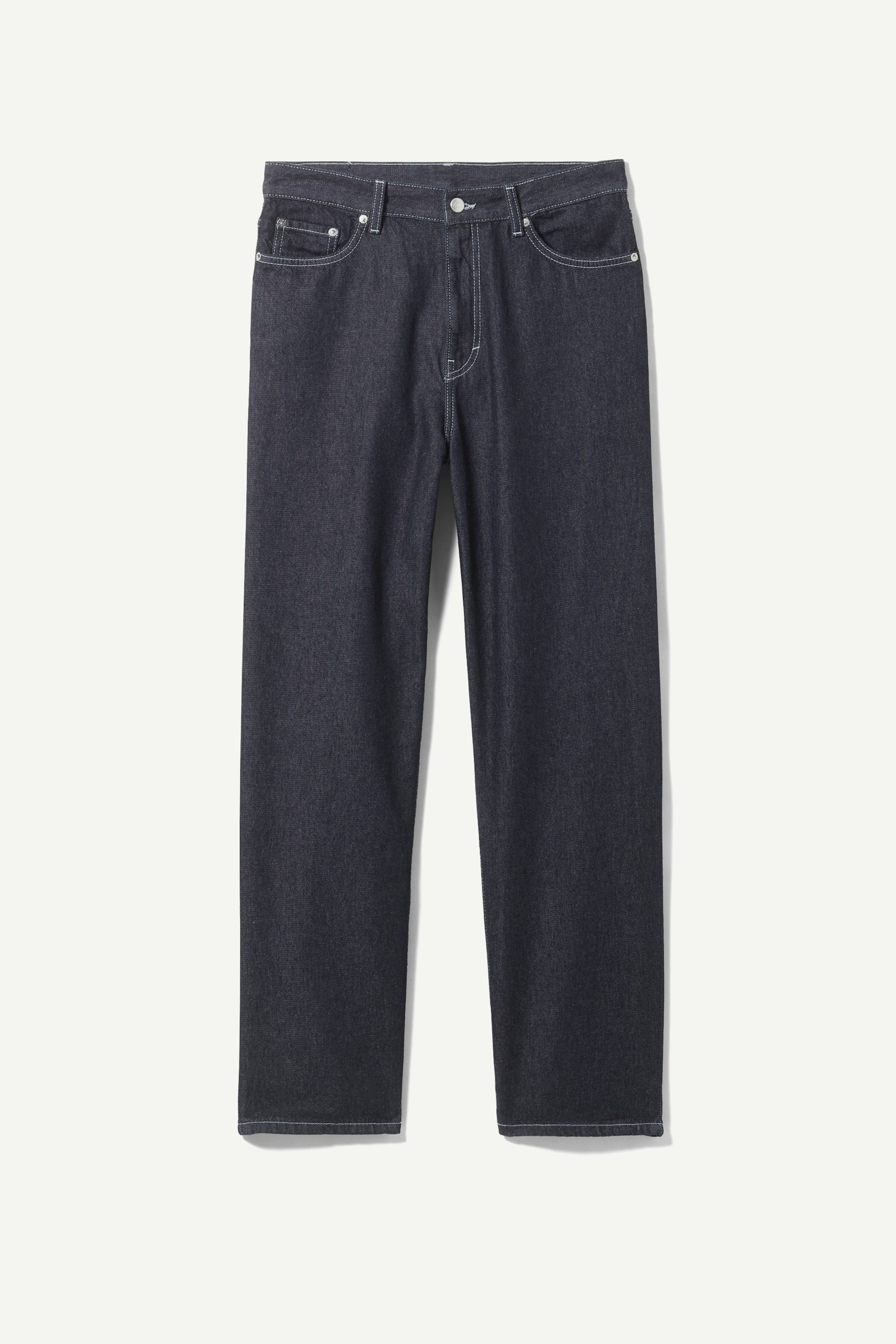 Rinse - Galaxy Mid Rise Loose Straight Jeans - 0