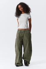 Grey Melange - Slim Short-Sleeved Cotton T-shirt - 1