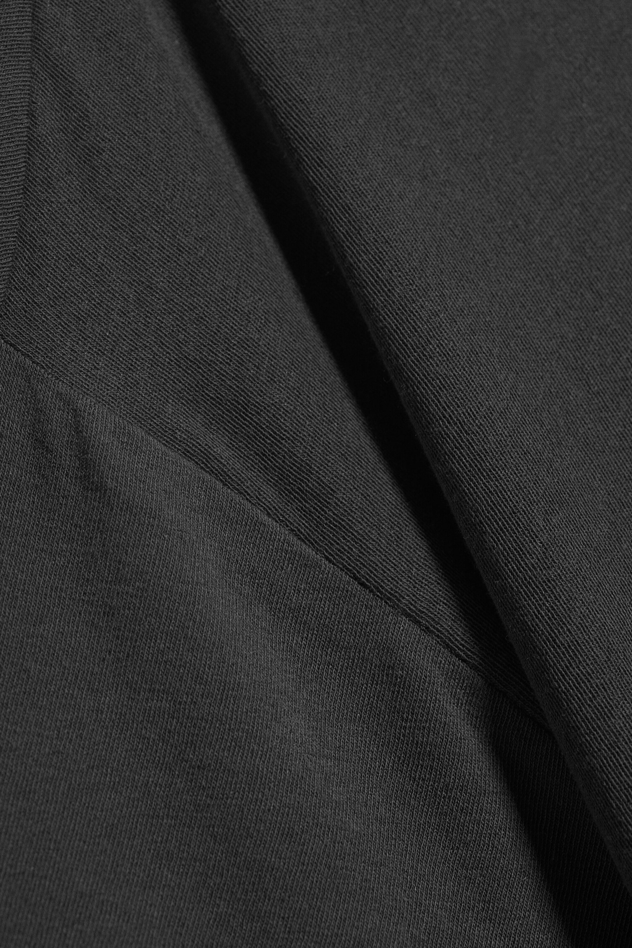 Sheer Dark Grey - Sheer Relaxed Boxy T-Shirt - 4