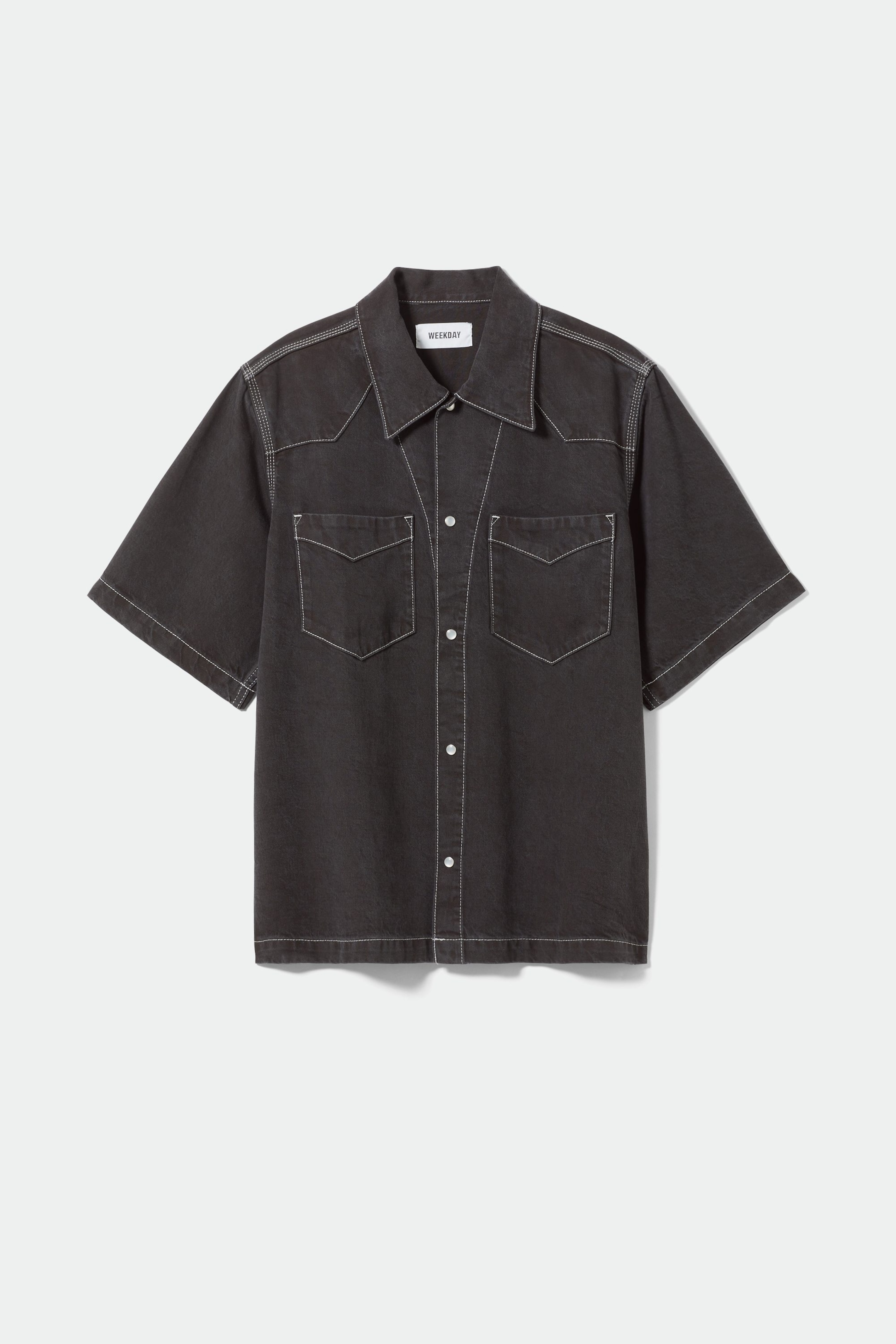 Fluid black - Travis Relaxed Shirt - 0