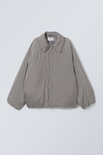 Dusty Grey - Helena Padded Jacket - 0
