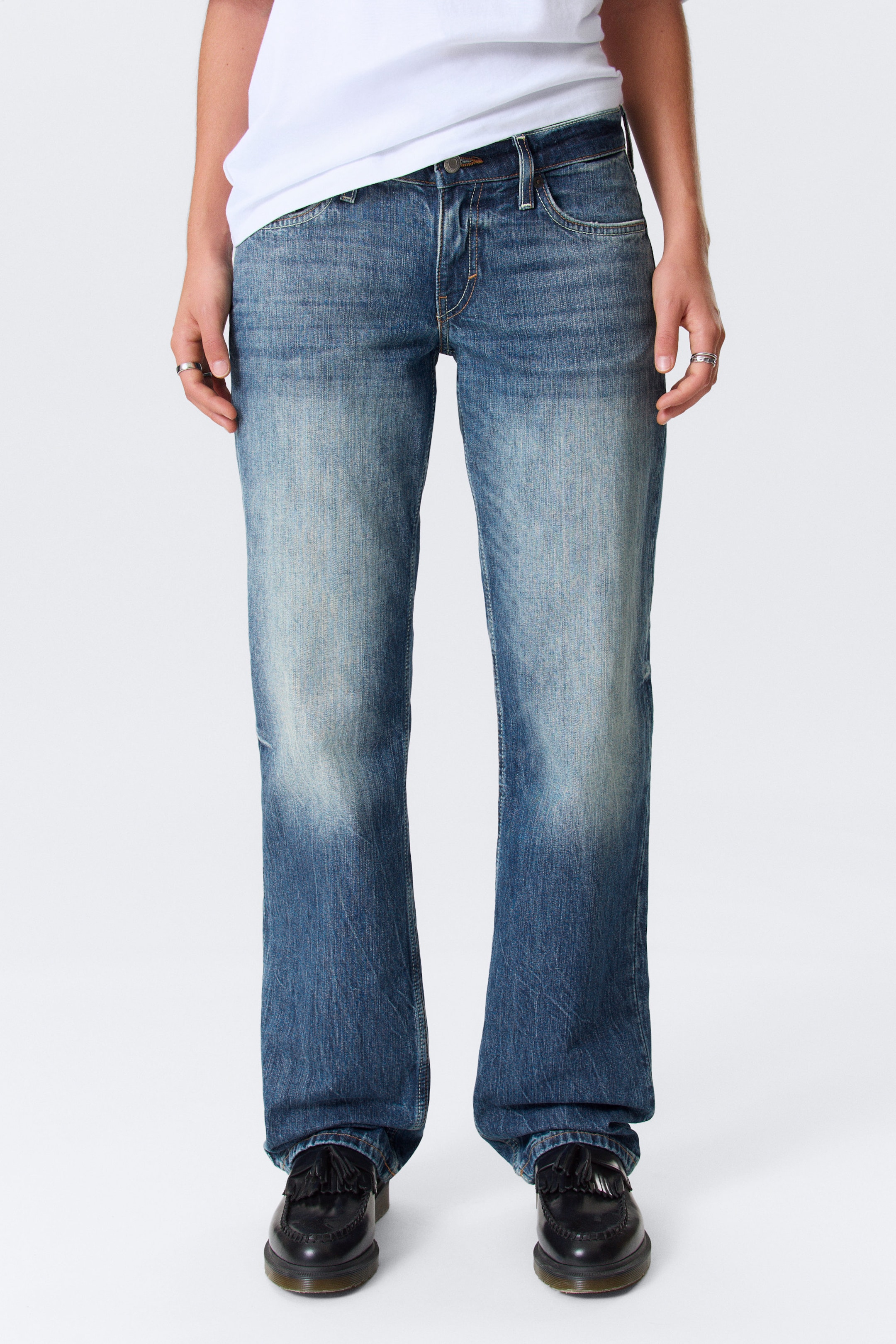 Board Blue - Medium Blue - Arrow lage jeans met rechte pijpen - 2