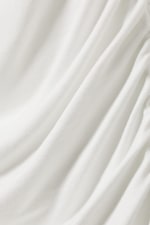 Wit - Off-shoulder top met lange mouwen en rimpeleffect - 4