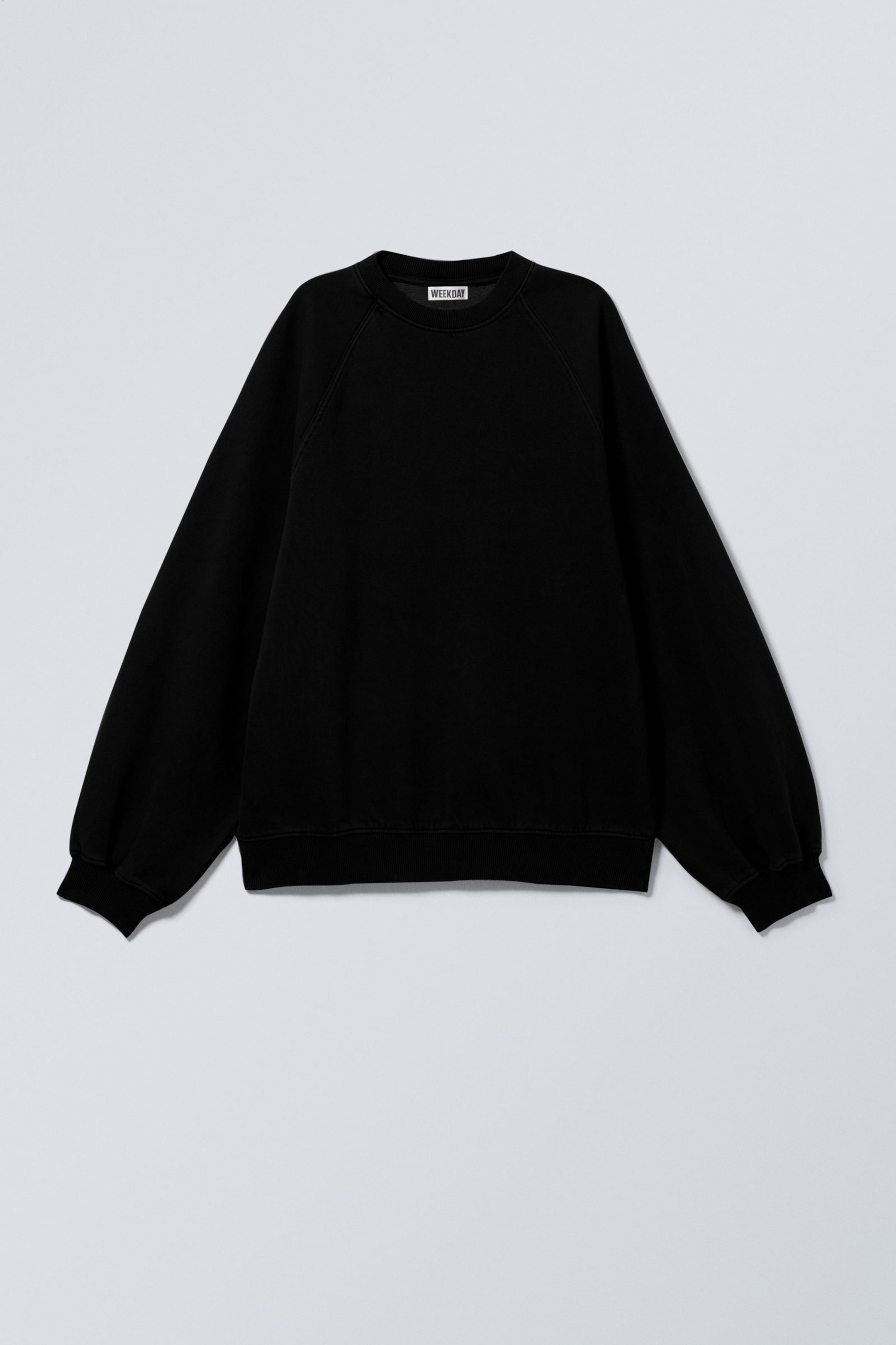 Black - Loose Heavy Sweater - 3