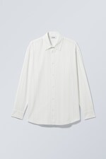 Rayures blanches - Chemise oversize - 0