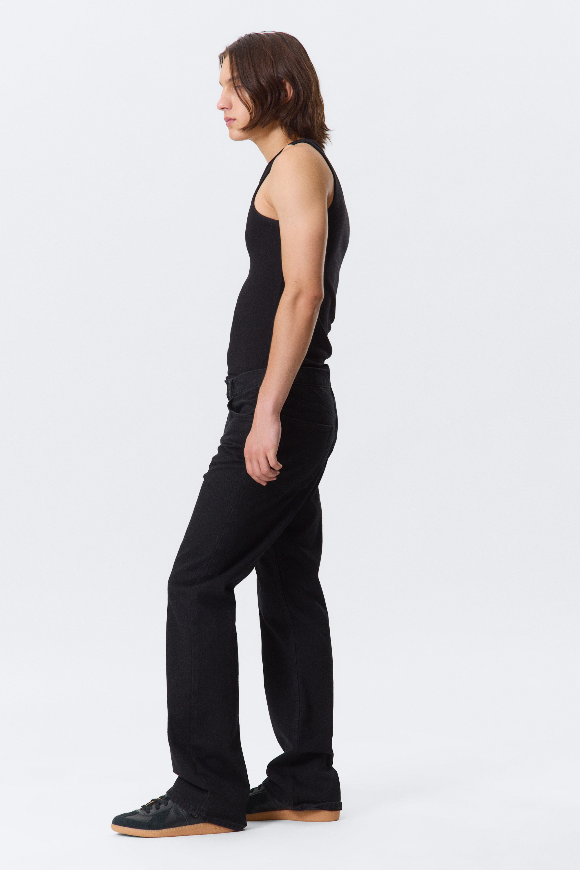 Black Rinse - Schwarz - Mercury Relaxed Bootcut Leg Jeans - 2