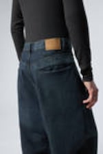 Lake Blue - Medium Blue - Astro Loose Baggy Shape Jeans - 1