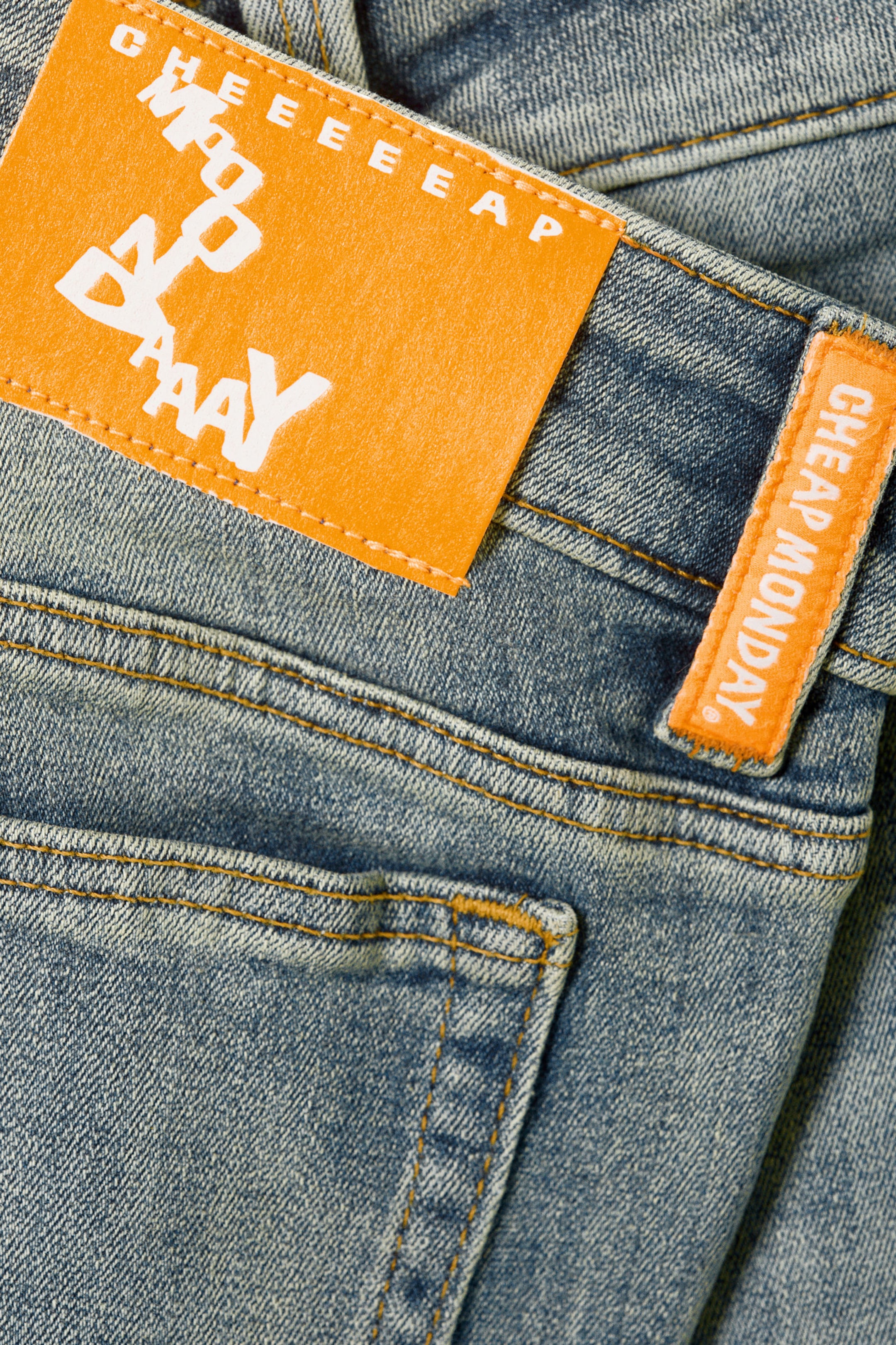 Puddly Blue - Sleezie Low Rise Skinny Jeans - 5