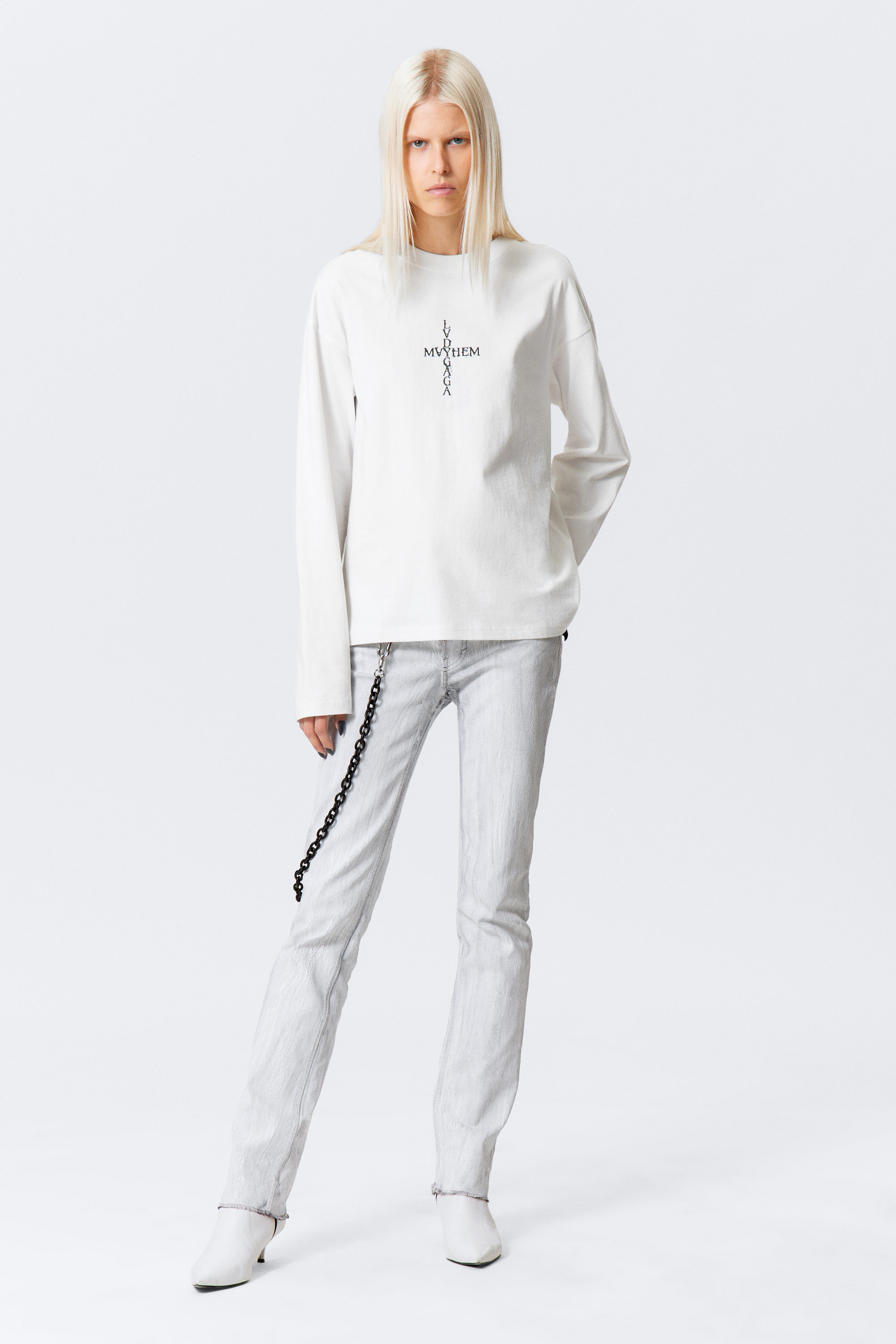 Off-white - Gaga Long-Sleeved T-shirt - 2