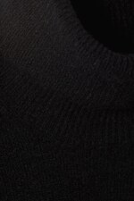 Black - Aggie Turtleneck Sweater - 1