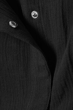 Dark Grey - Sleeveless Asymmetric Peplum Top - 1