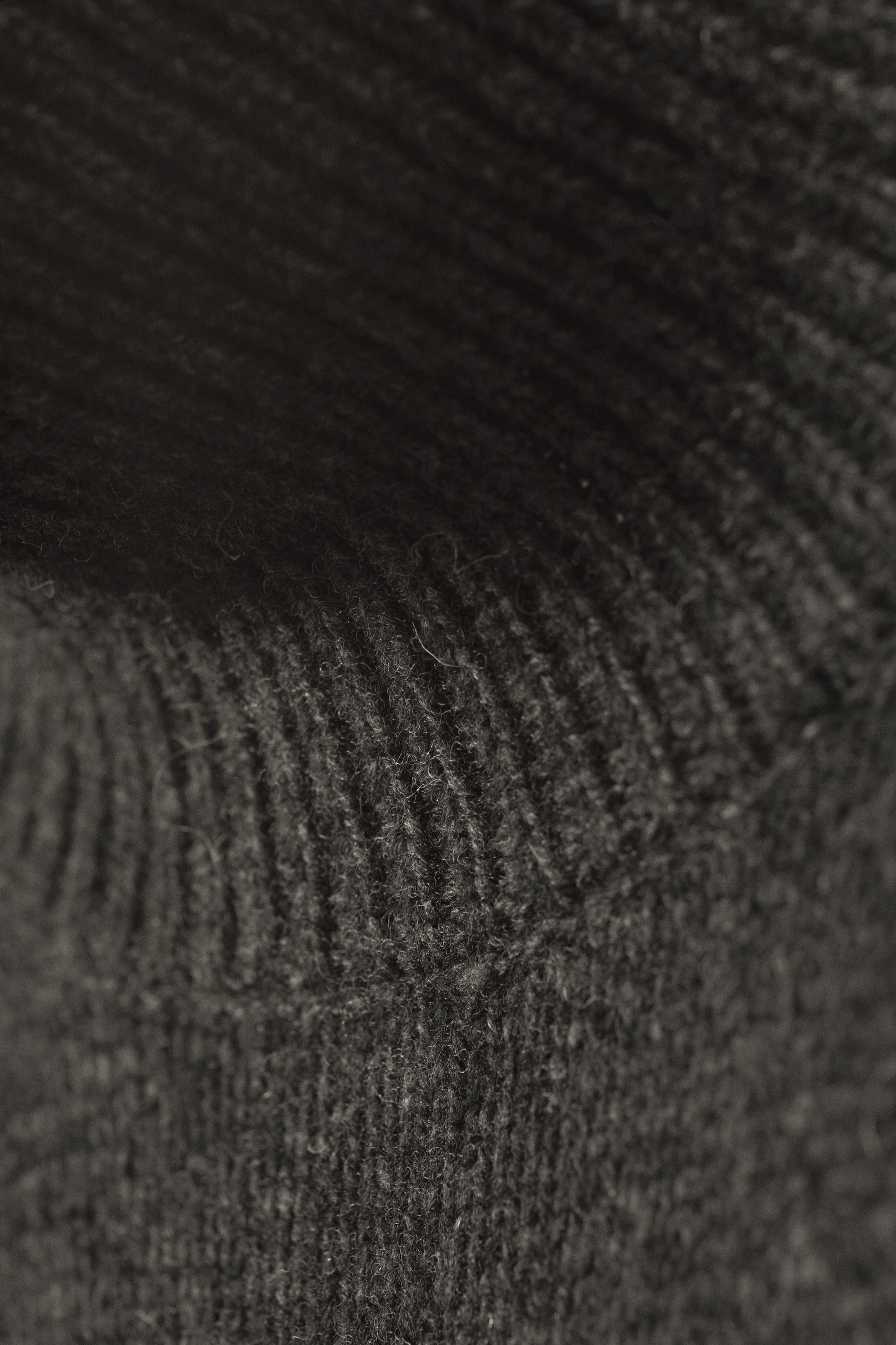 Dark Grey - Norah Wool Sweater - 1