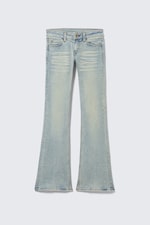 Light Blue - Booty Bei Low Rise Skinny Bootcut Jeans - 5