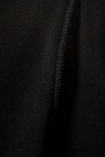 Black - Sheer Long Sleeve Top - 1