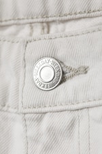 Dirty White - White - Missy Low Rise Loose Straight Leg Jeans - 7