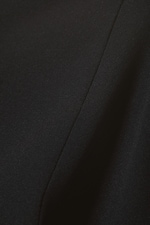 Black - Sheer Boatneck Long Sleeve - 1