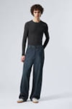Lake Blue - Medium Blue - Astro Loose Baggy Shape Jeans - 2