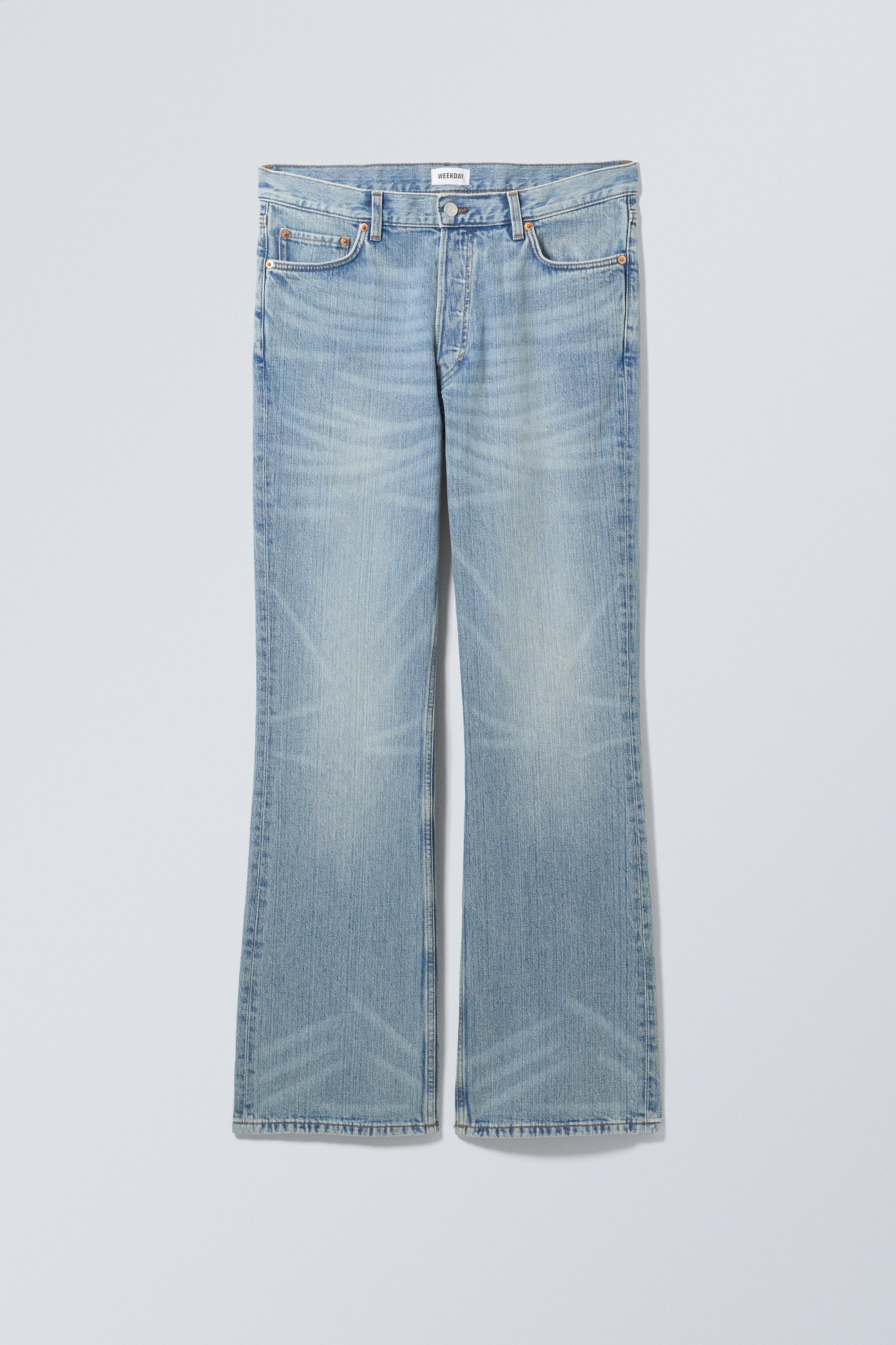 motion slim bootcut jeans - Aeon Blue | Weekday WW