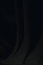 Svart - Draperad halterneck i jersey - 5