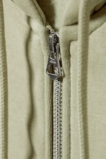 Echte Limette - Oversized-Kapuzenjacke mit Reißverschluss - 1