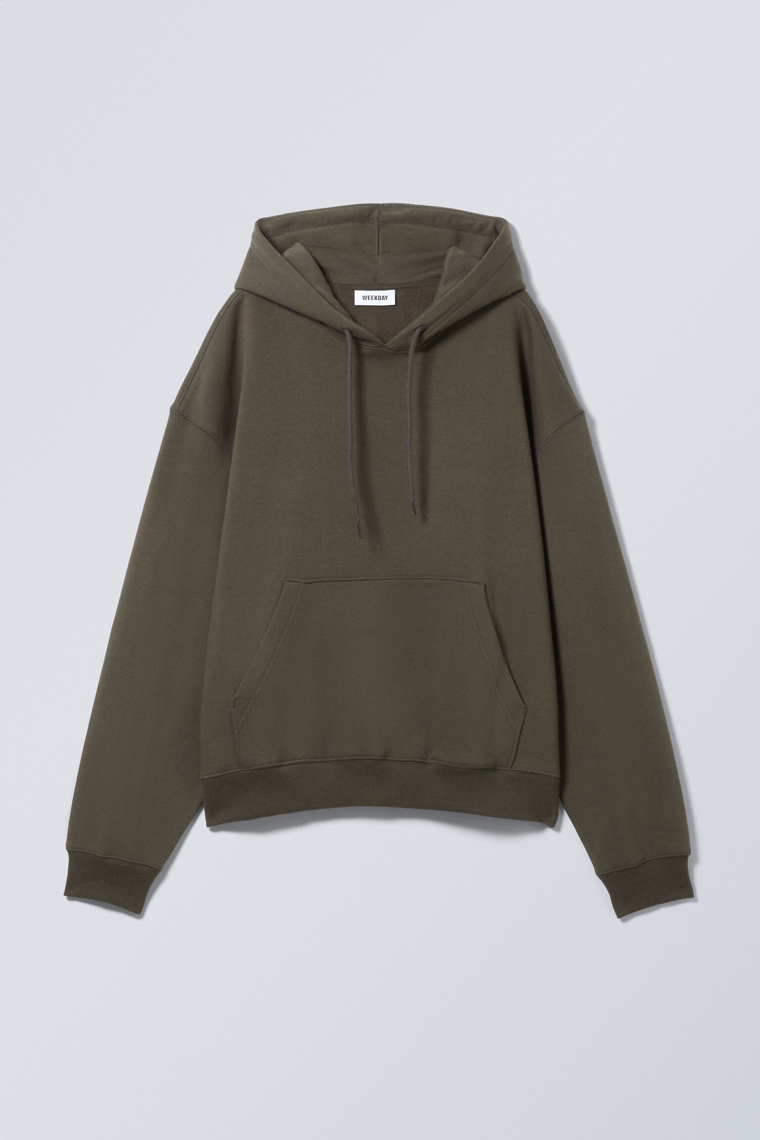 Essence Standard Hoodie - Dark Khaki Green/Light Grey/Dark Blue