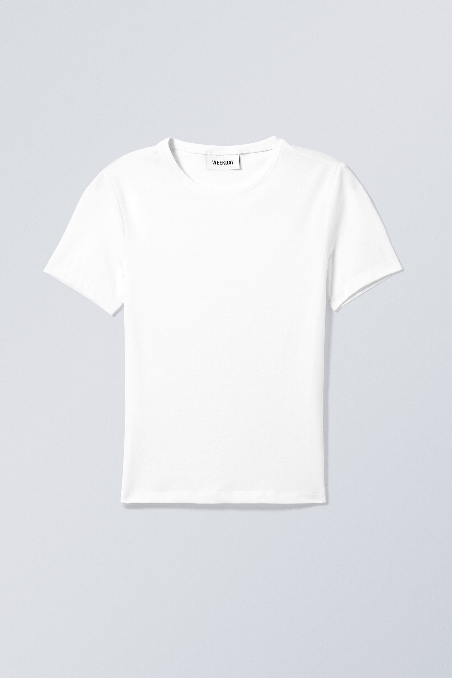 Slim Fit T-shirt - Vit/Svart/Grå - 2