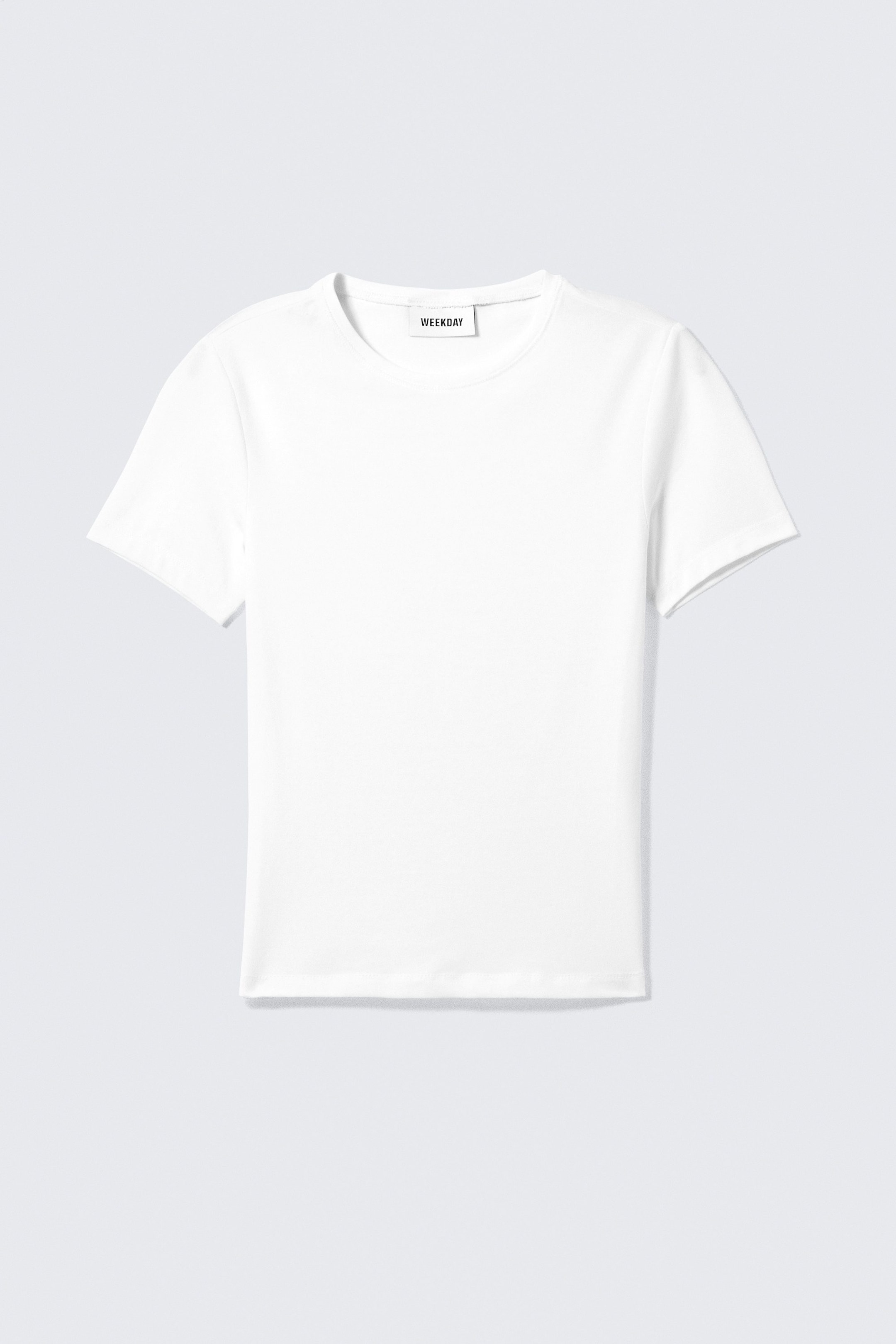 White - Slim Fitted T-shirt - 4