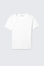 White - Slim Fitted T-shirt - 4