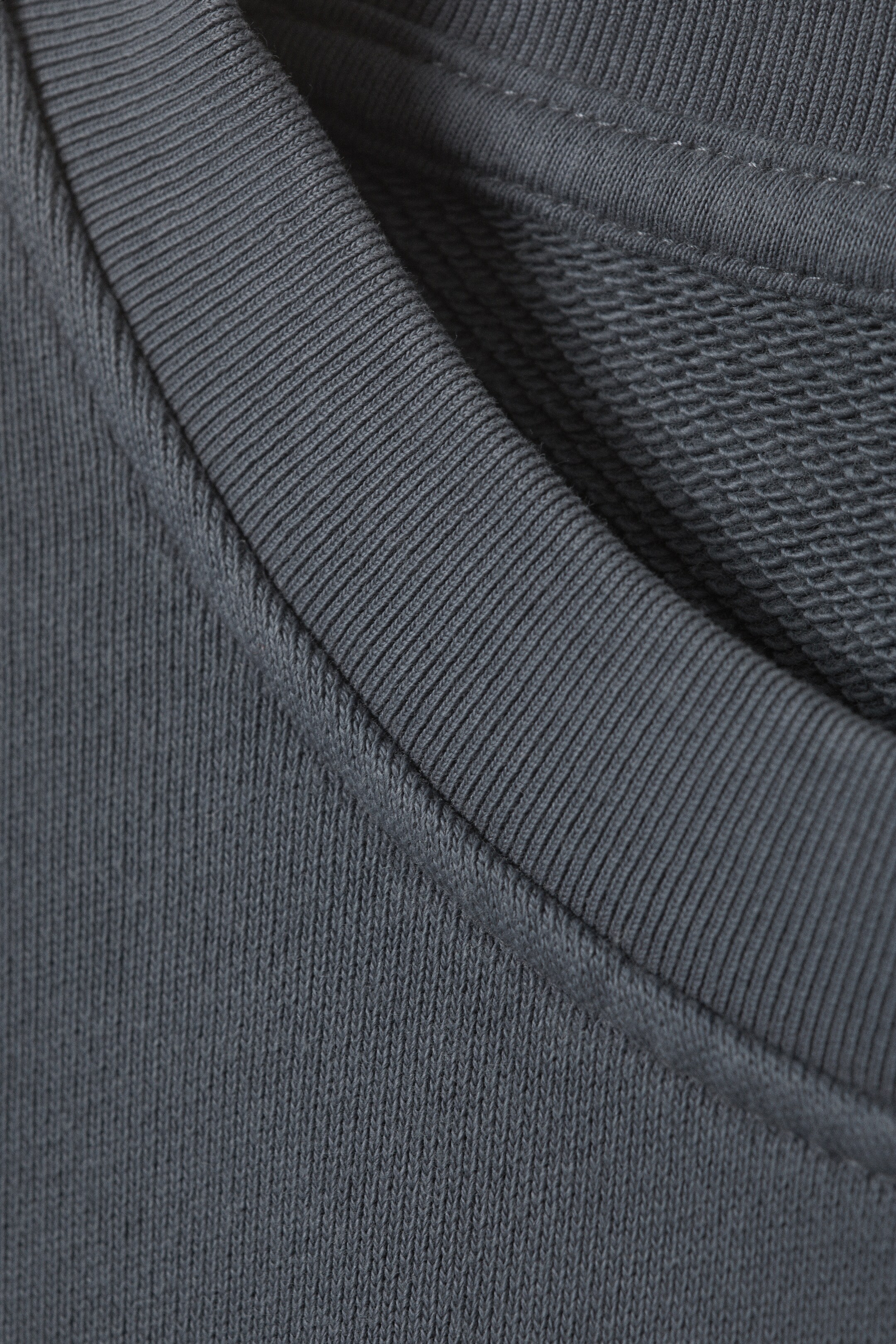Ver imagen más grande: Sudadera de rizo de alto gramaje y corte boxy - Azul grisáceo oscuro - HOMBRE | H&M ES 2