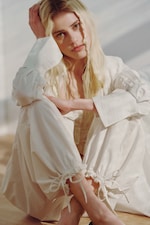 Off-white - Low Rise Ruched Drawstring Trousers - 2