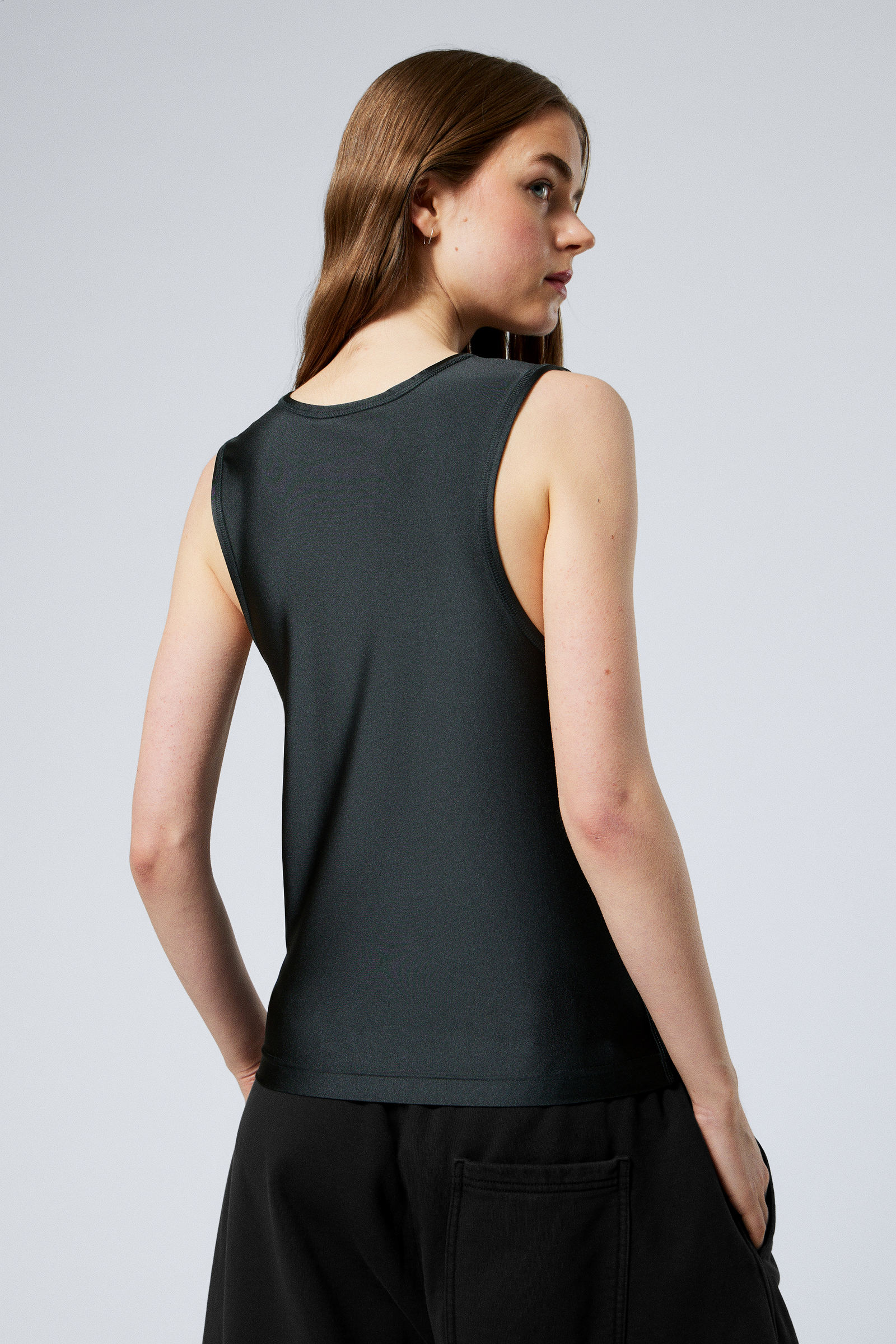 Men's 4pk Ribbed Tank Top - Goodfellow & Co™ Black XL