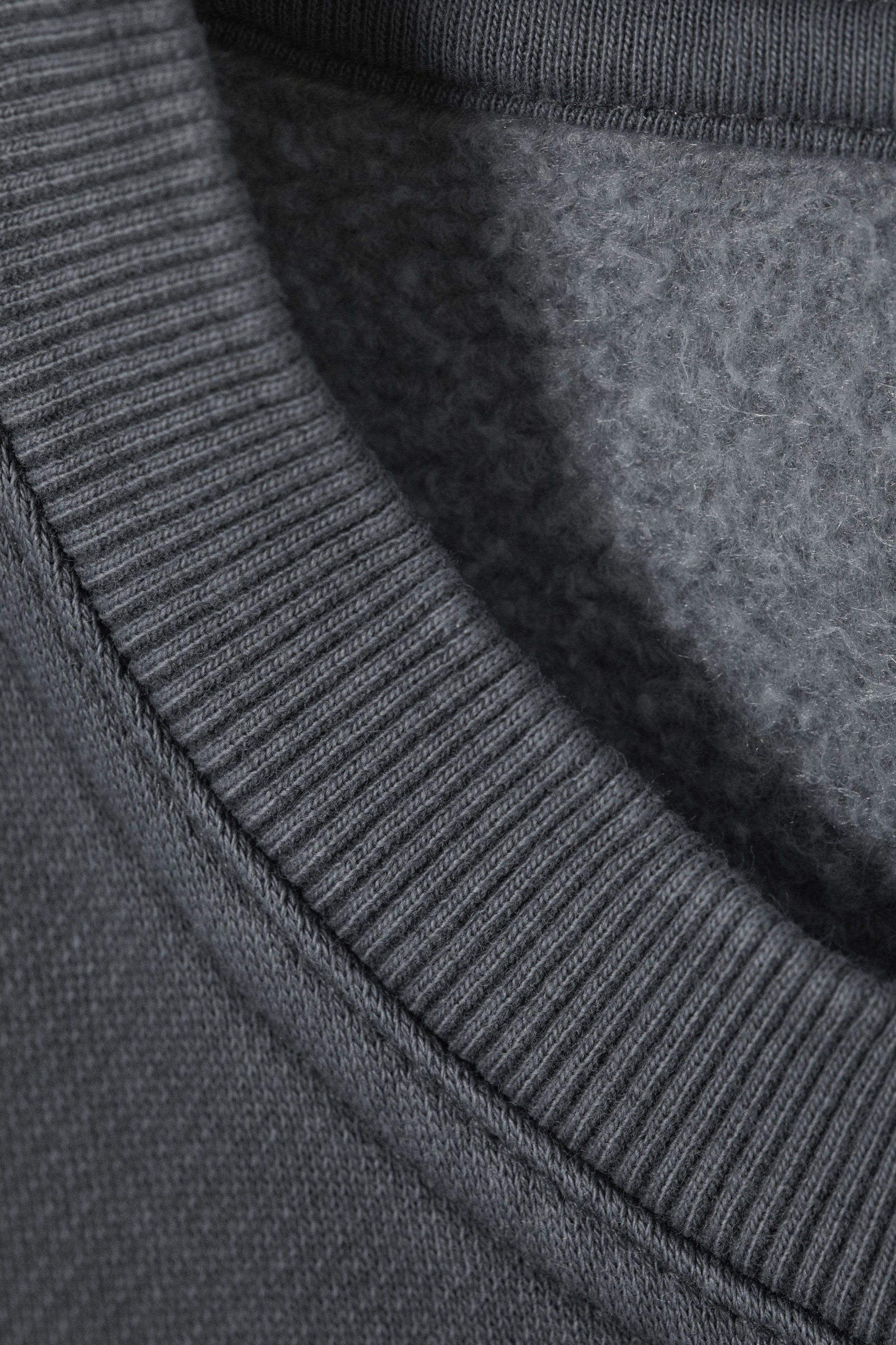 Tvättad blå/grå - Tung Oversized Sweatshirt - 1