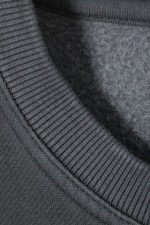 Verwaschenes Blau/Grau - Schweres Oversized-Sweatshirt - 1