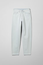 Blue - Lash High Waisted Regular Tapered Leg Jeans - 0