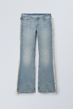 Äon-Blau - Nova Bootcut-Fransenjeans mit Slim Fit - 0