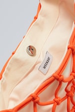 Orange & white - NomiNetHandbag - 3