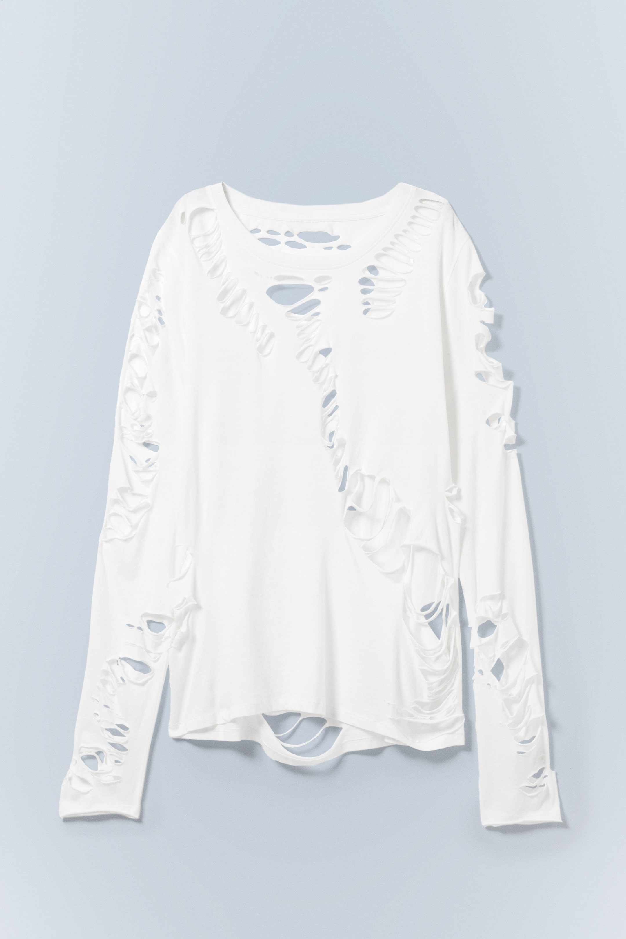 Off-white - Cut-Out Long Sleeve T-shirt - 0