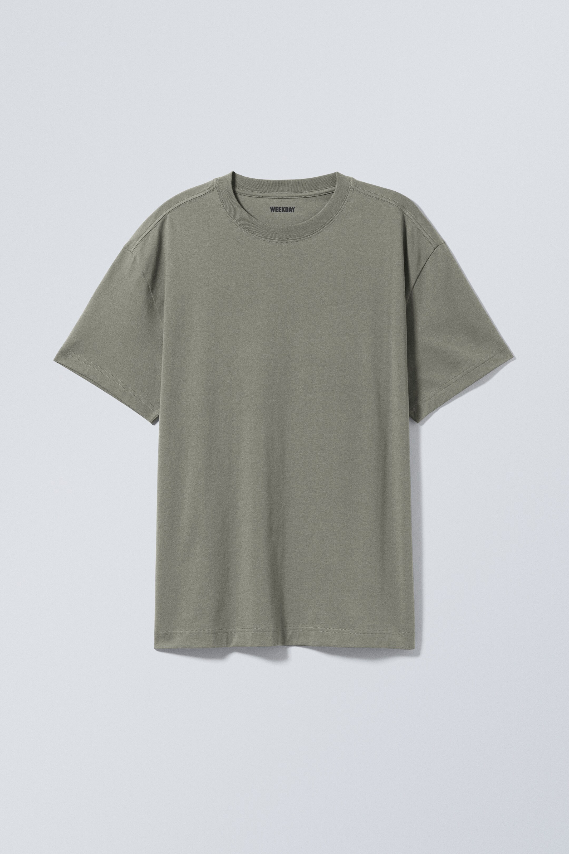 Nagyobb kép megtekintése: Oversized Heavyweight T-shirt - Light Khaki Green - FÉRFI | H&M HU 1